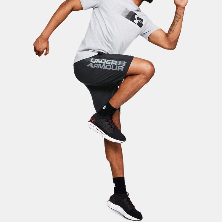 Under Armour Woven Graphic Wordmark Shorts 'Black' 1320203-001 - 5