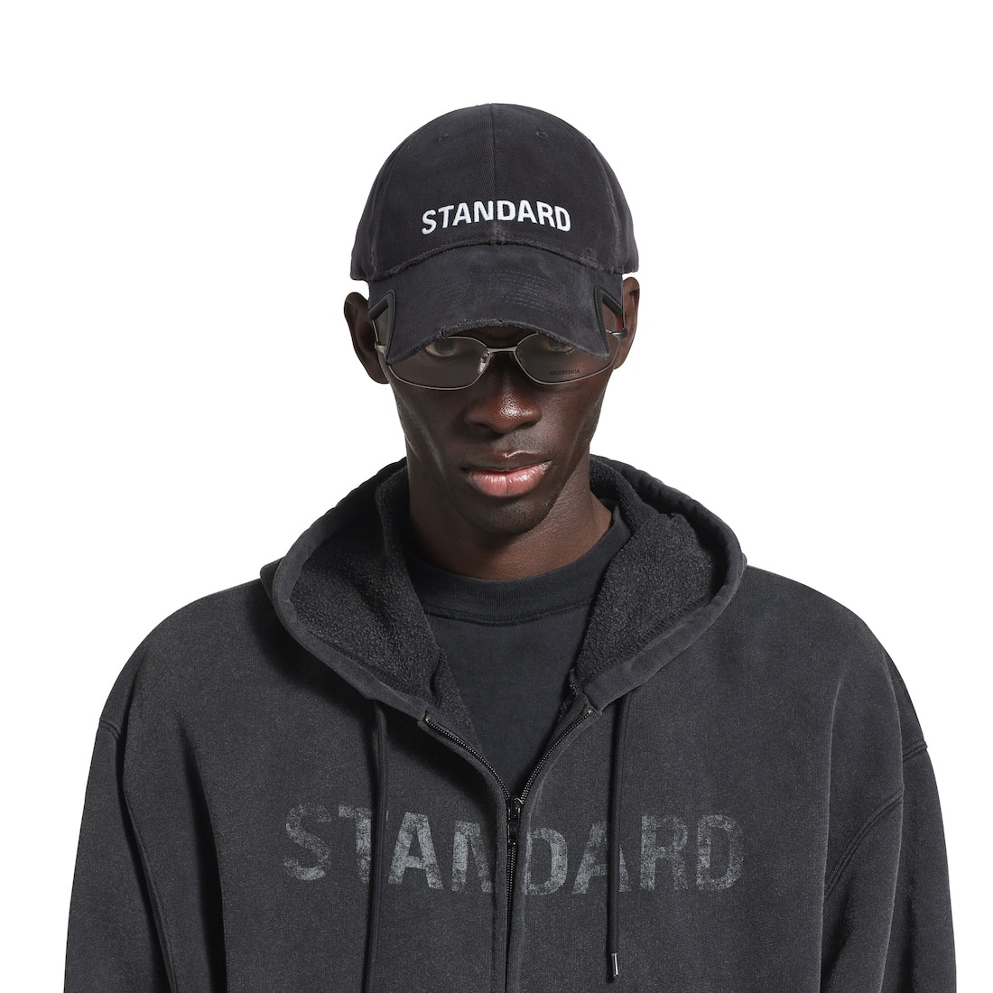 Men's Standard Cap in Black Faded - 5