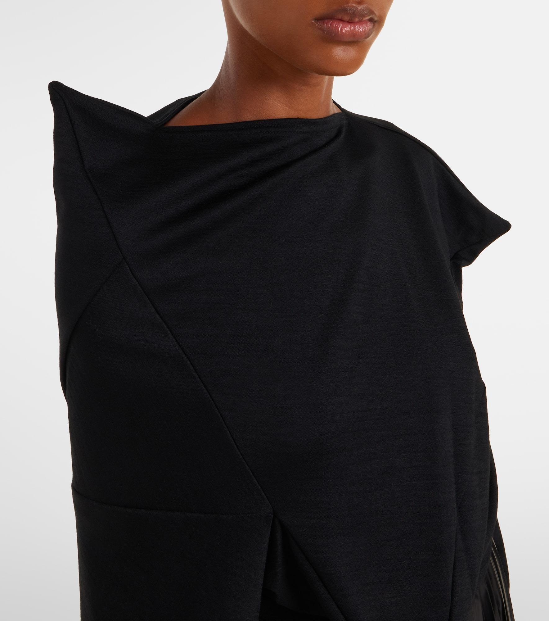 Wool-blend crop top - 4