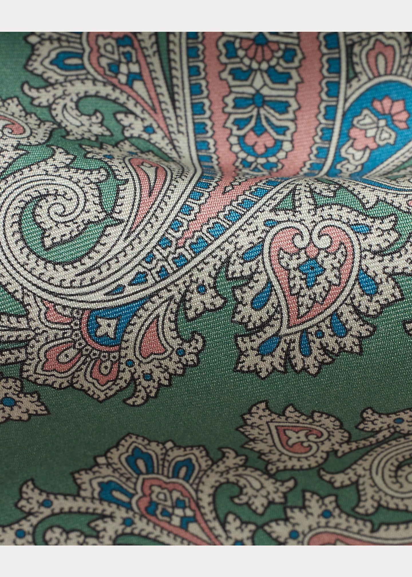 Handmade Paisley Silk Twill Tie - 3