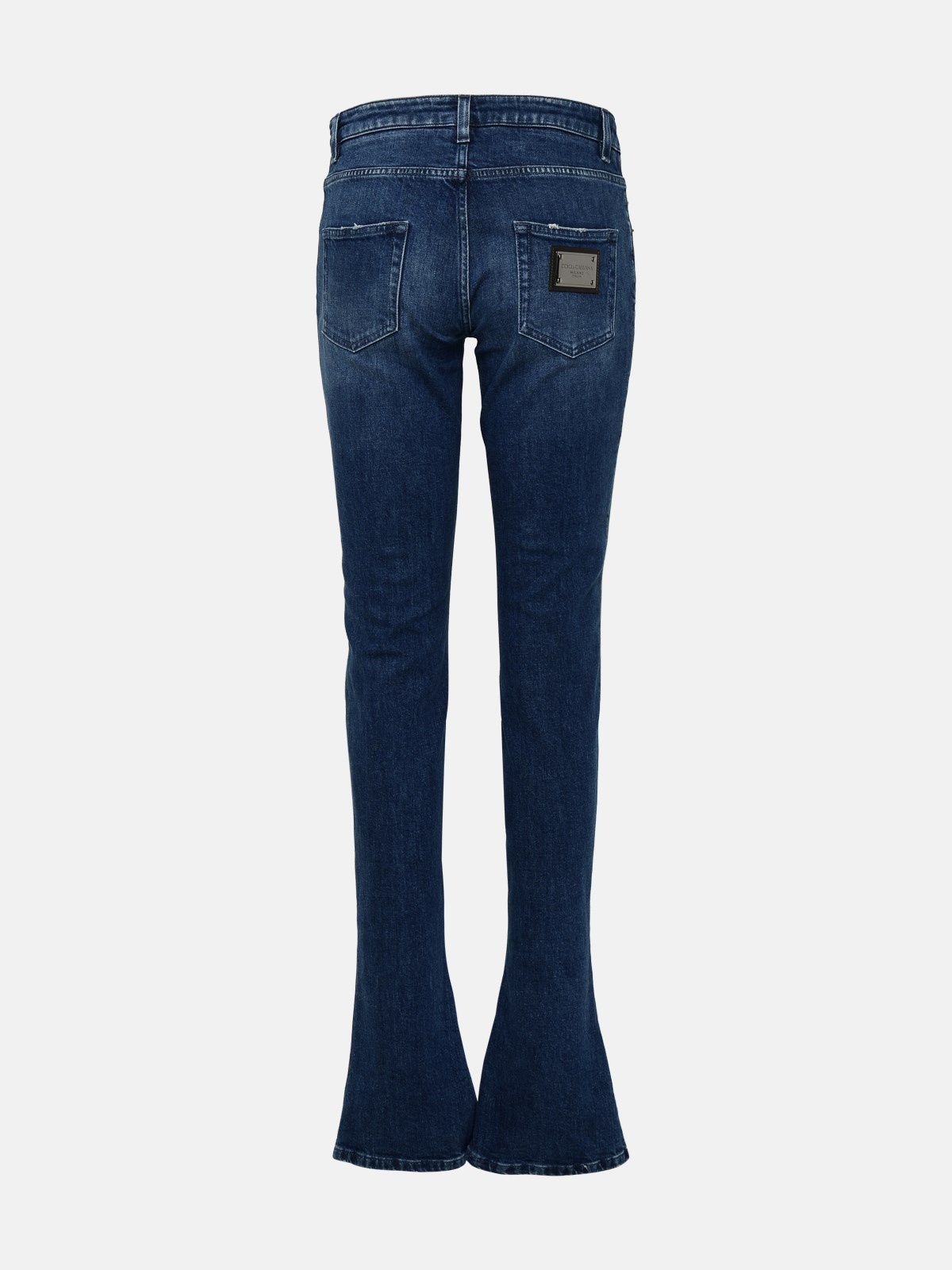Blue cotton jeans - 3