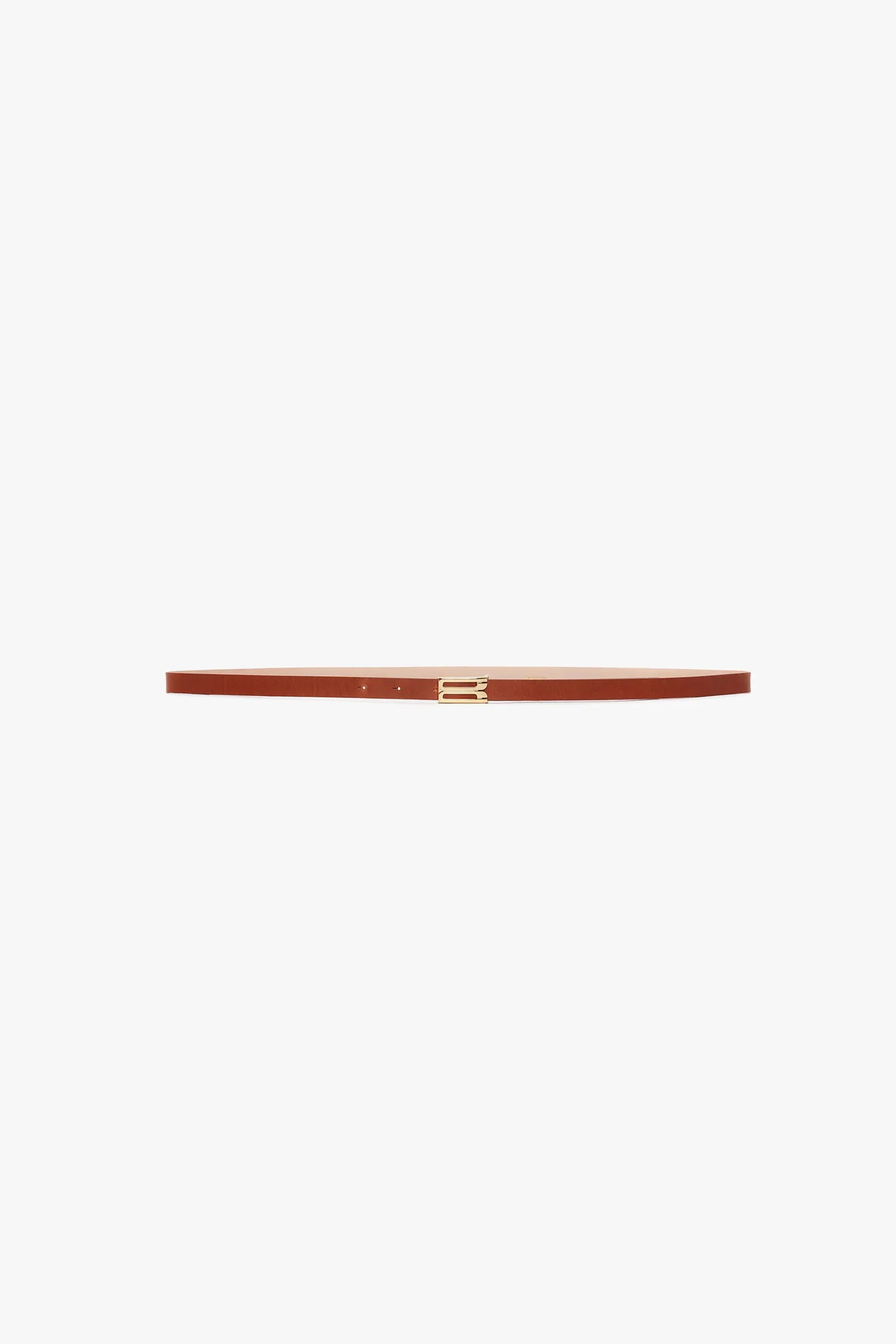 Micro Dorian Belt In Tan Leather - 1