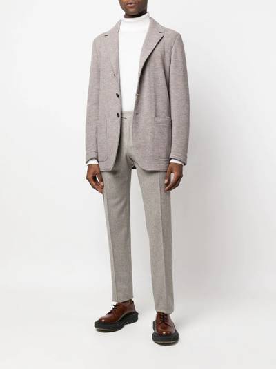 Canali straight-leg wool trousers outlook