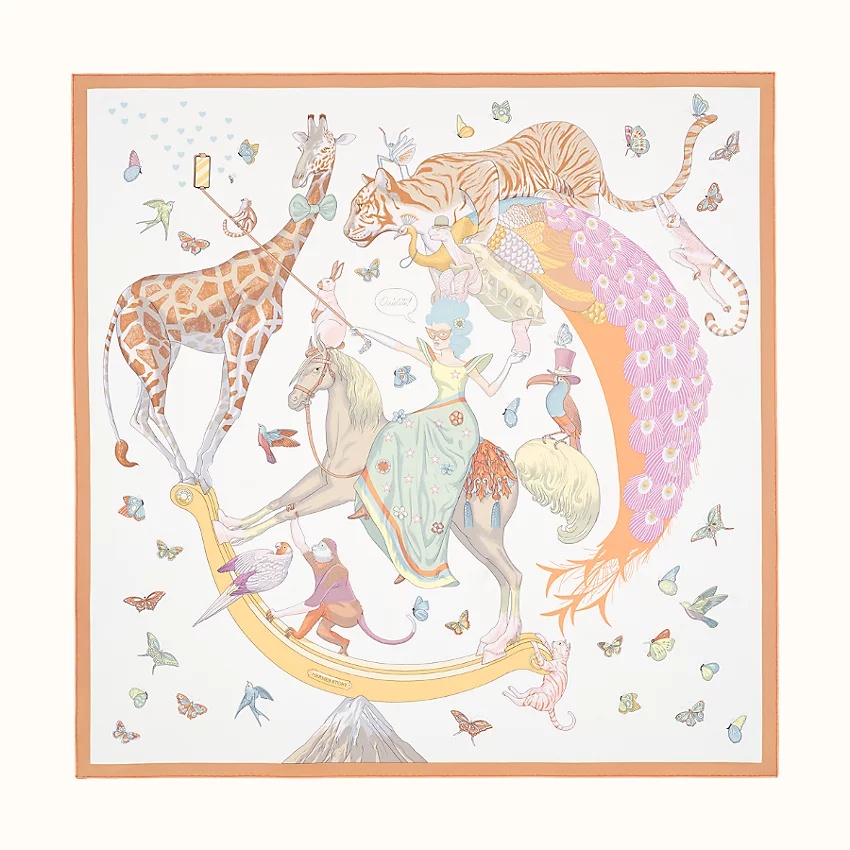Hermes Story scarf 90 - 1