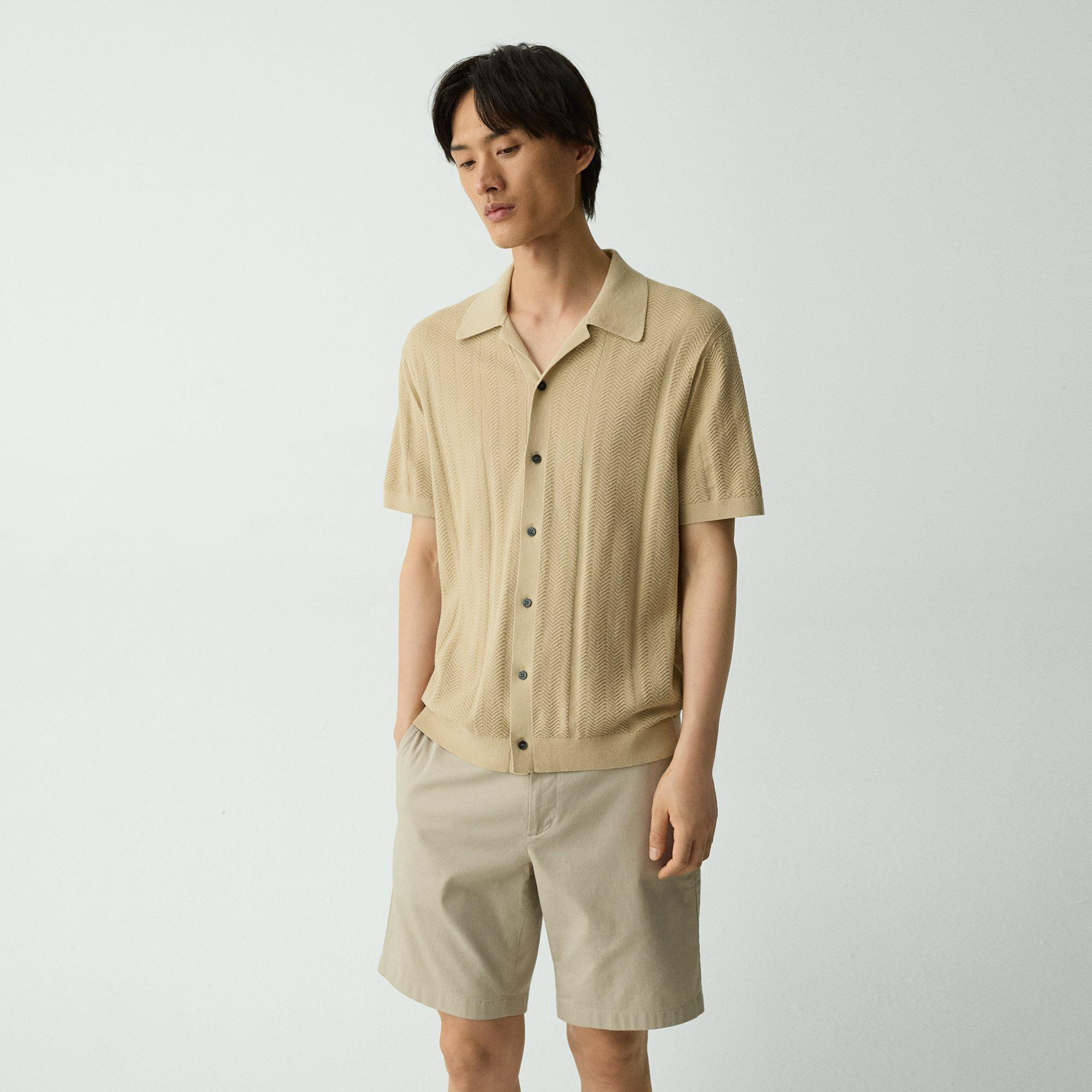 Camp Collar Shirt in Cotton Light Twist - 3
