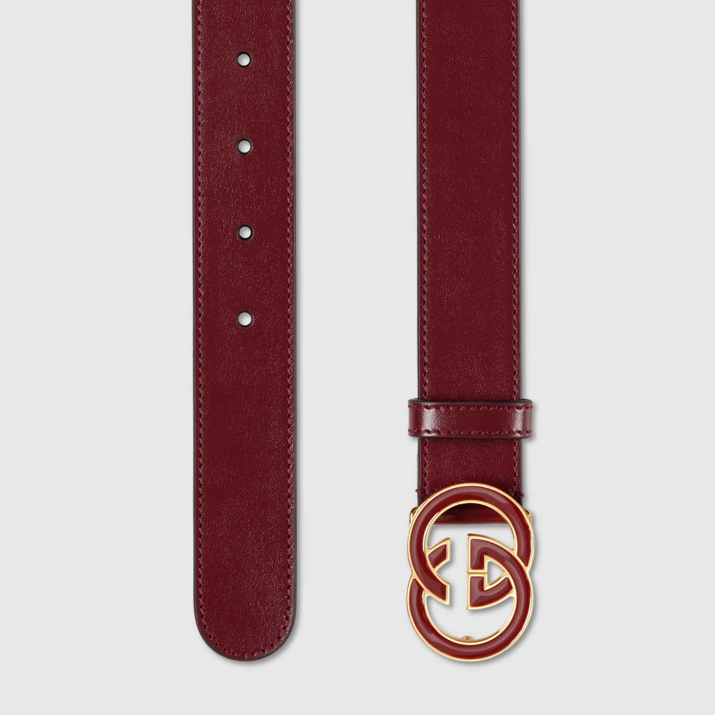 Belt with Interlocking G buckle - 2