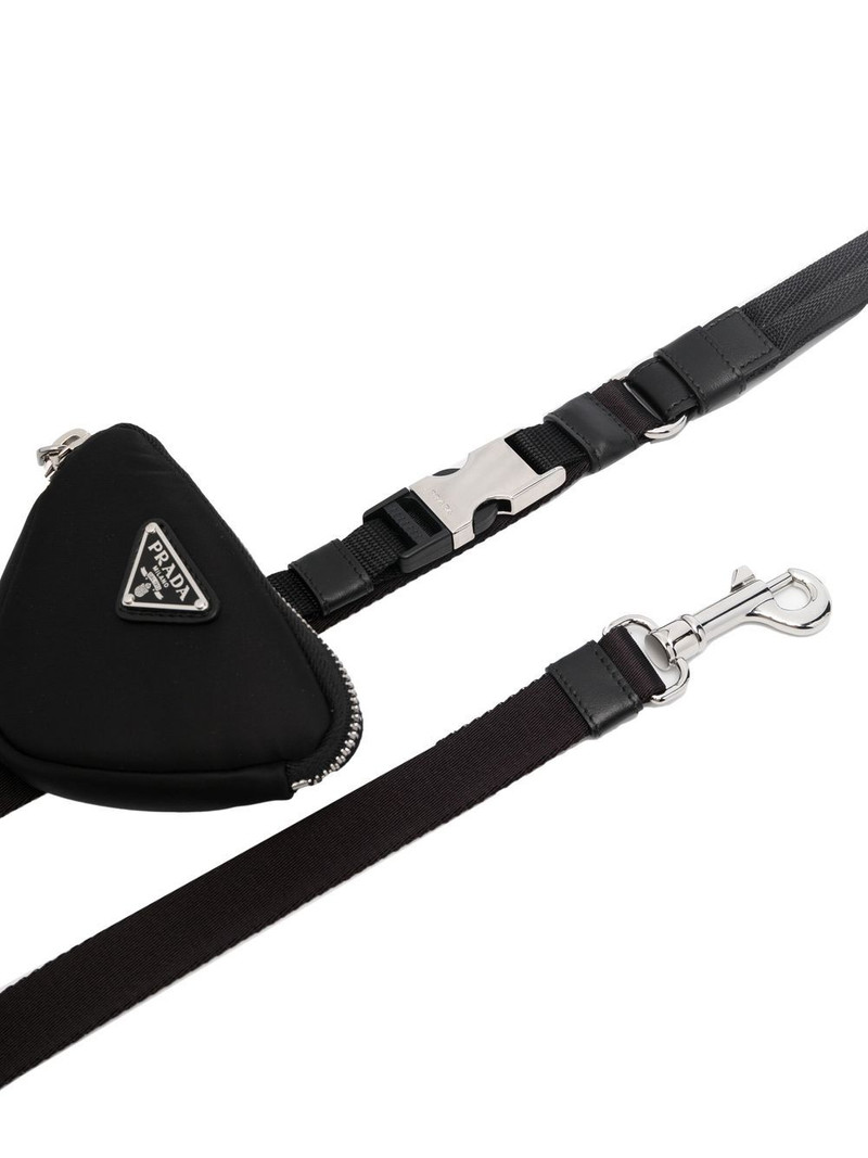 Prada logo-plaque dog lead outlook