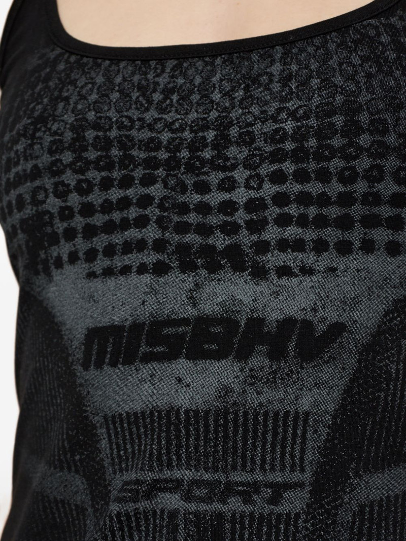 logo-detail mini dress 5