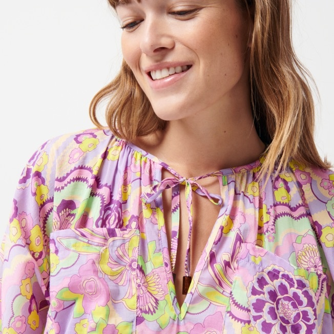 Women Dress Rainbow Flowers - 6