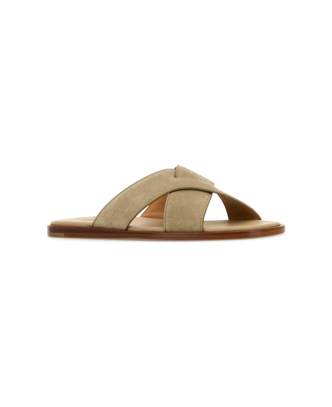 Sand Suede Slippers - 2