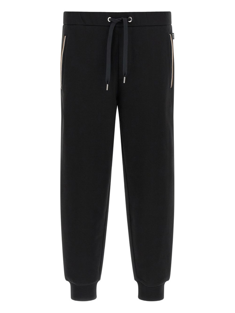 striped insert track pants 1