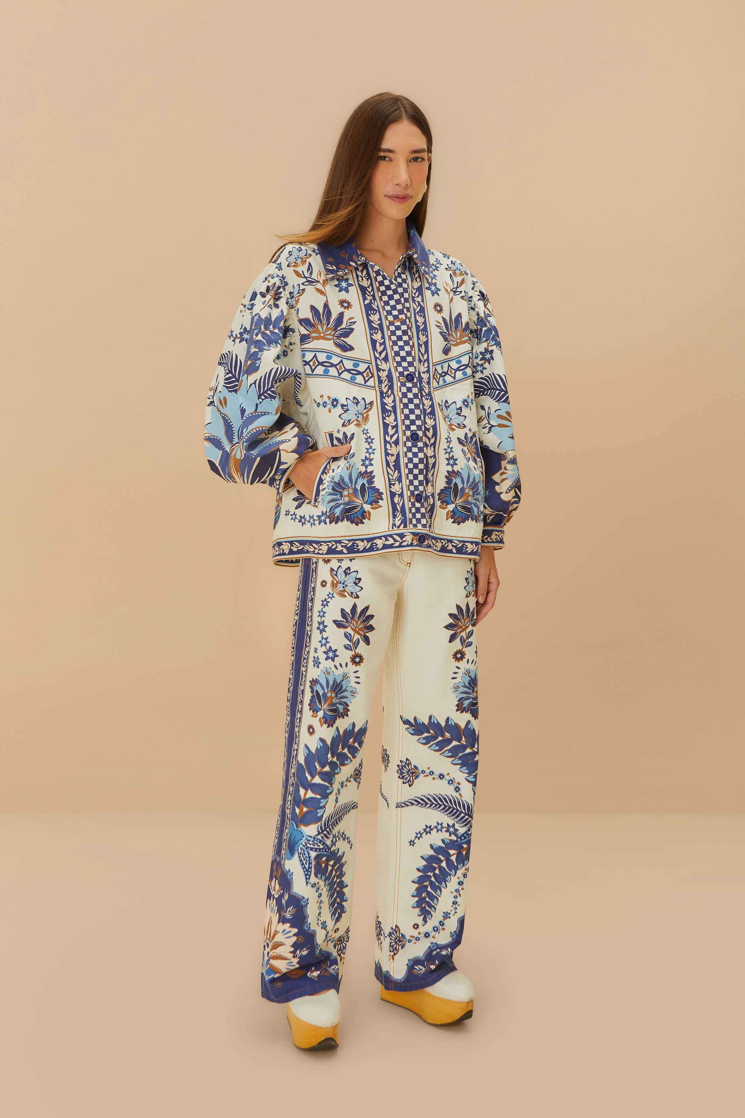 Off-White Encanto Tropical Pants - 1