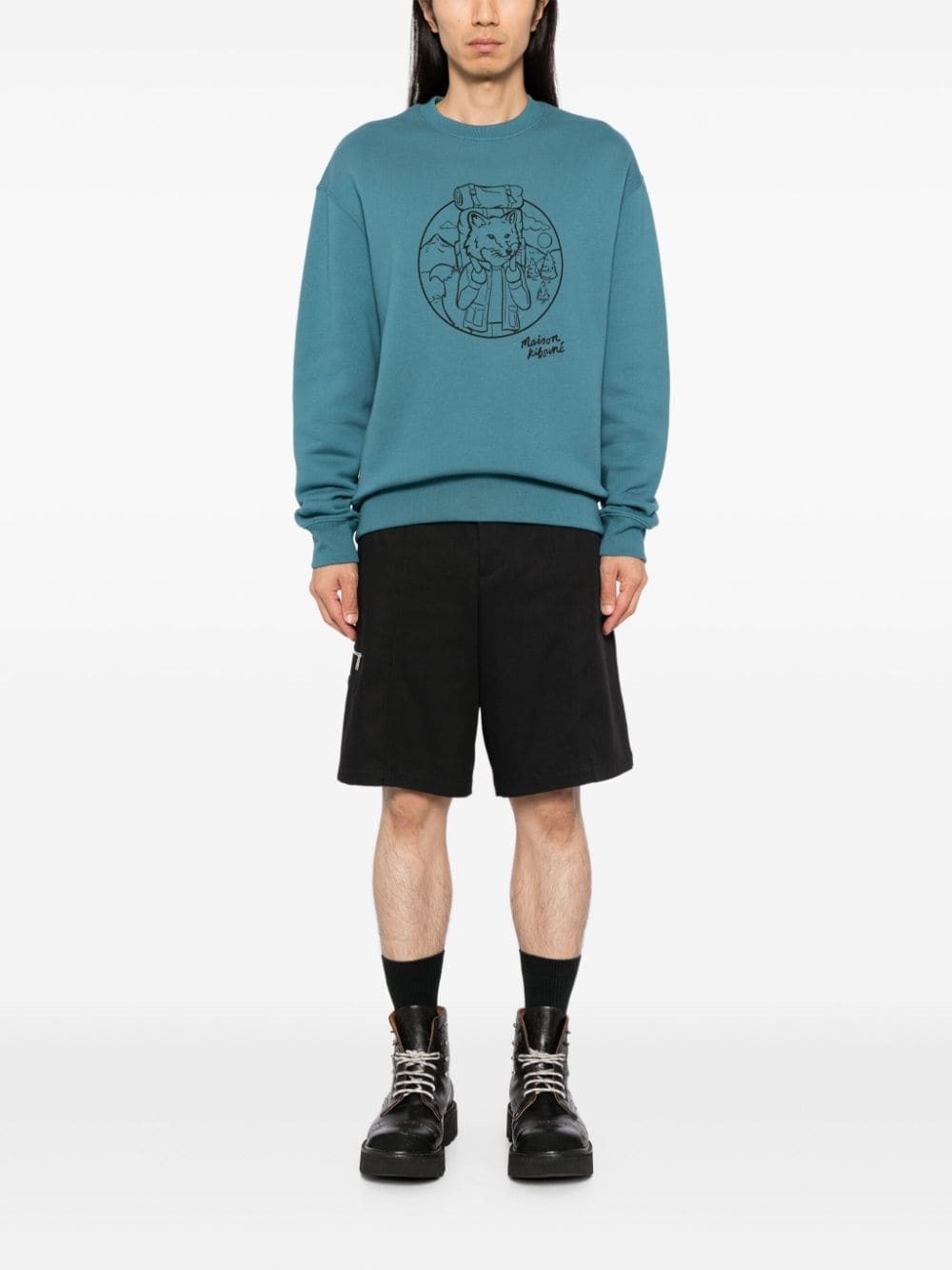 rambling fox sweatshirt - 2