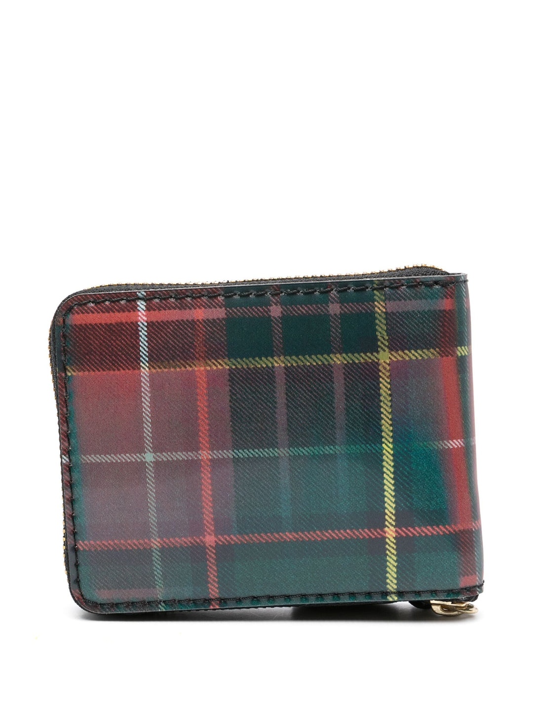 Lenticular Tartan U Zip Wallet - 2
