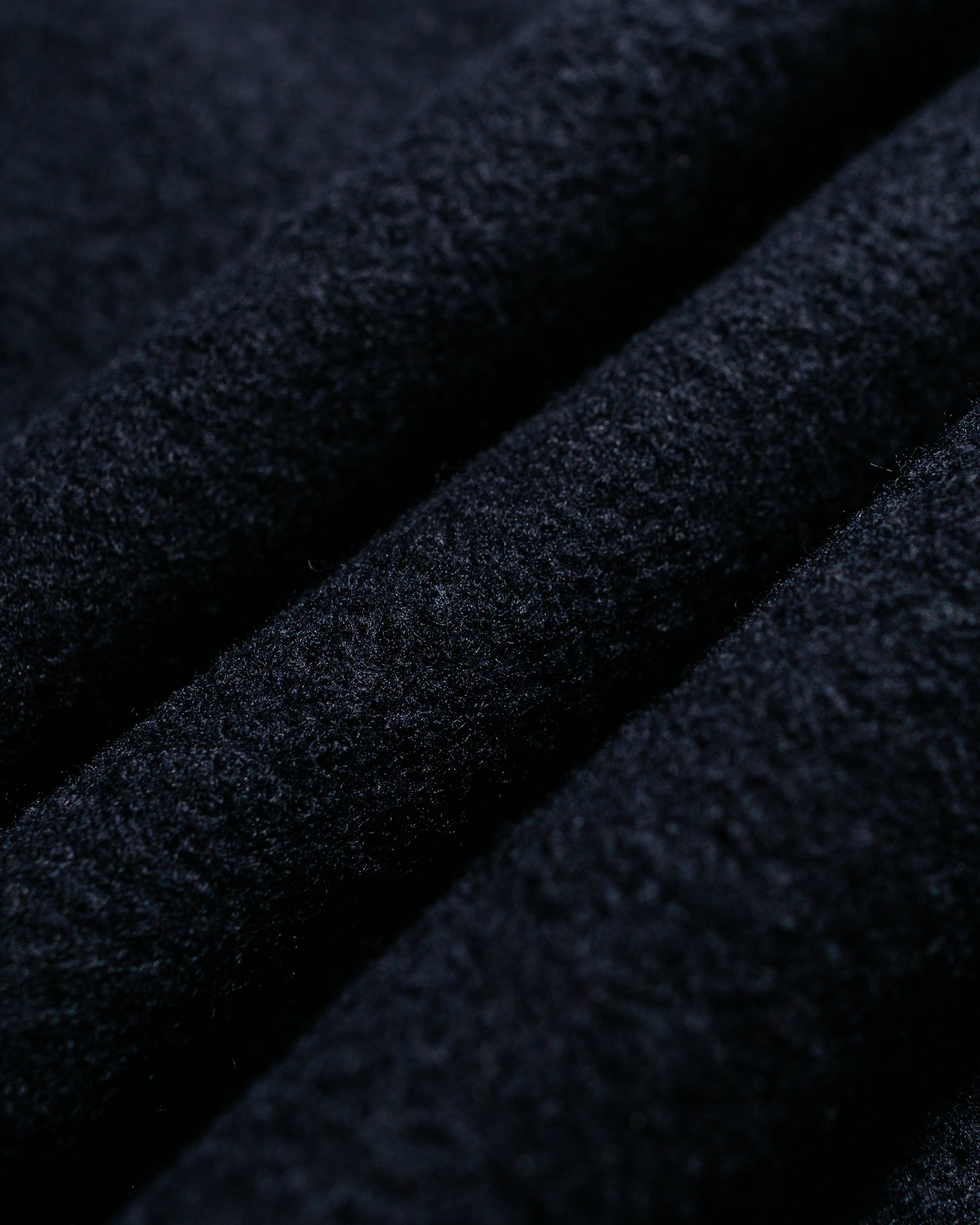Rom Boiled Wool Crewneck Dark Navy - 6