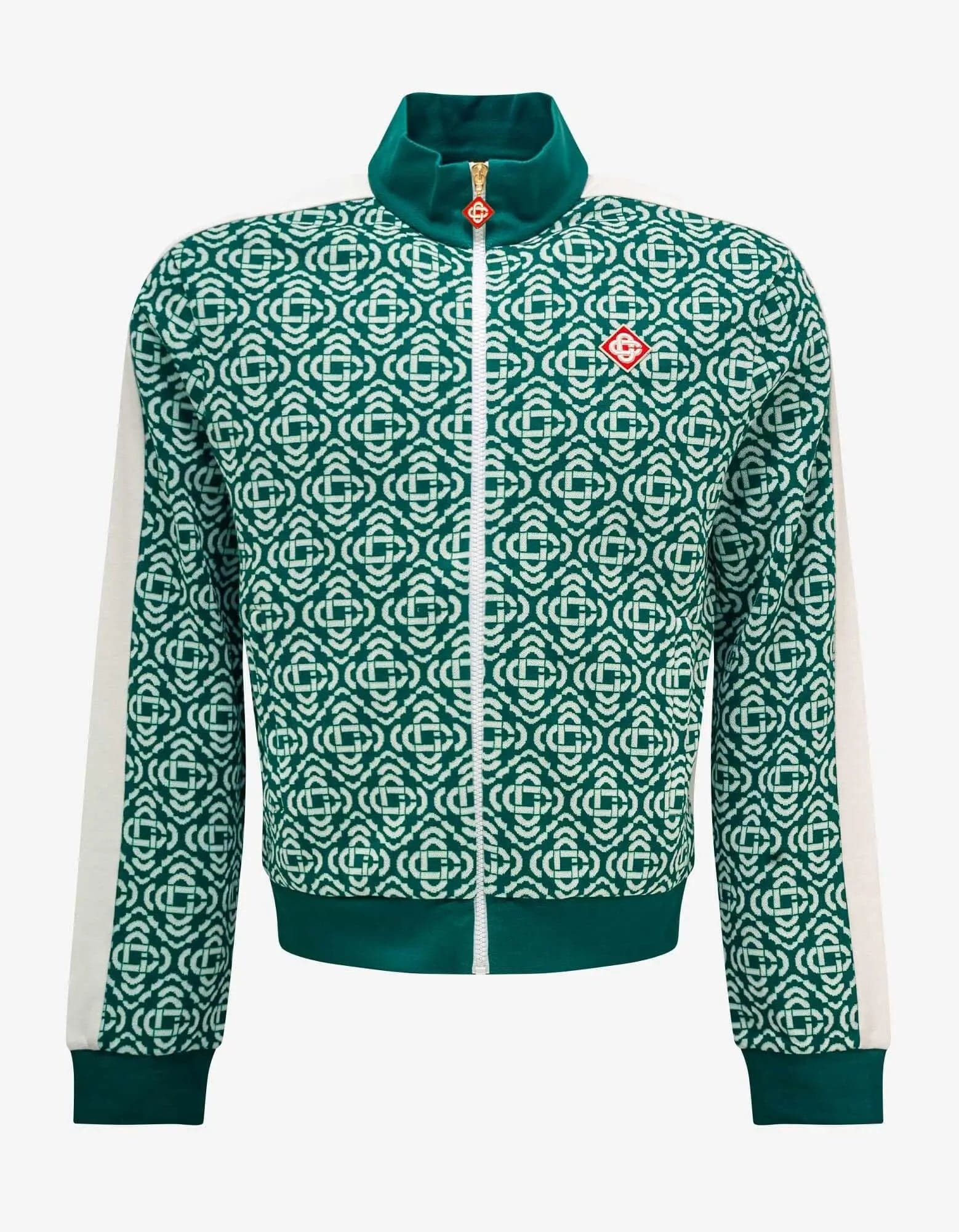 Casablanca Green Monogram Track Jacket - 1