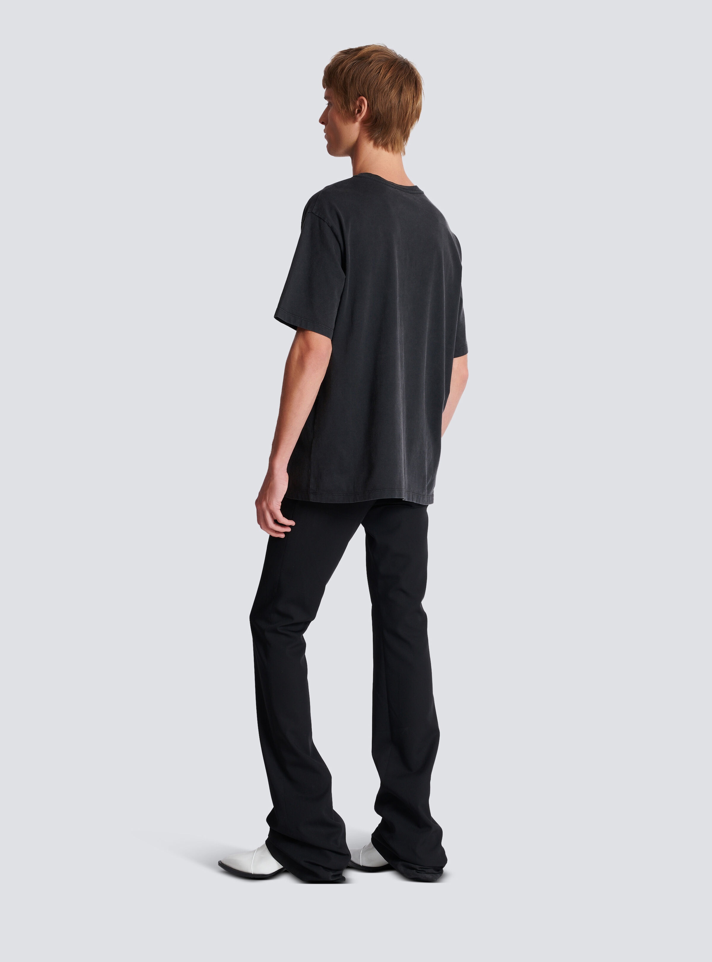 Vintage Balmain embroidered T-shirt - 4