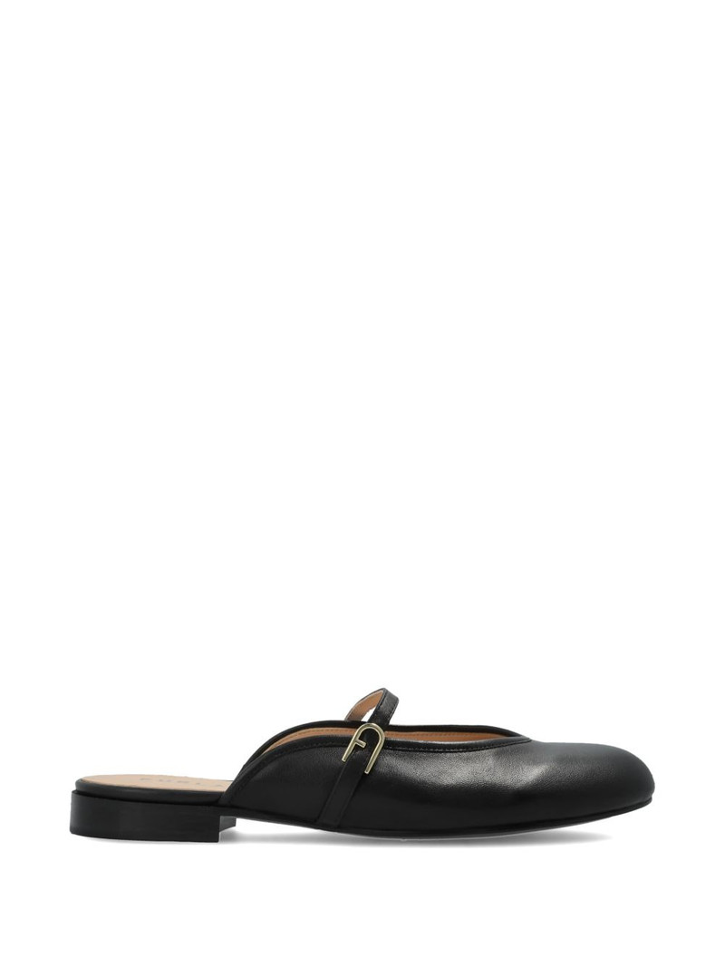 Etoile strap-detail leather mules 1