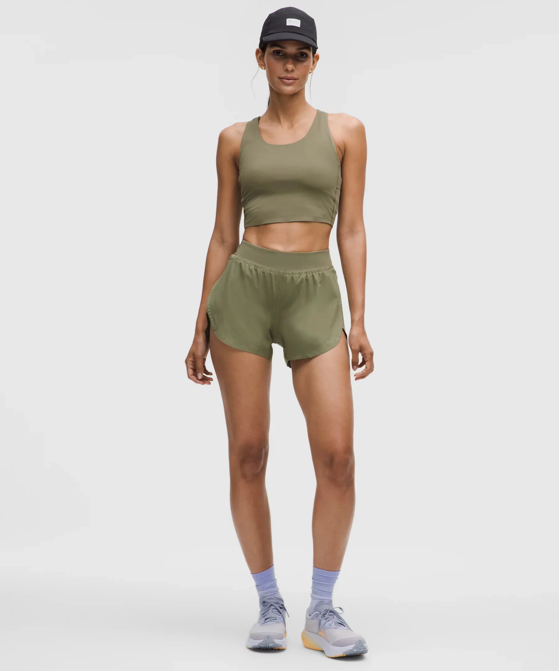 Fast and Free High-Rise Classic-Fit Split Short 3" - 1