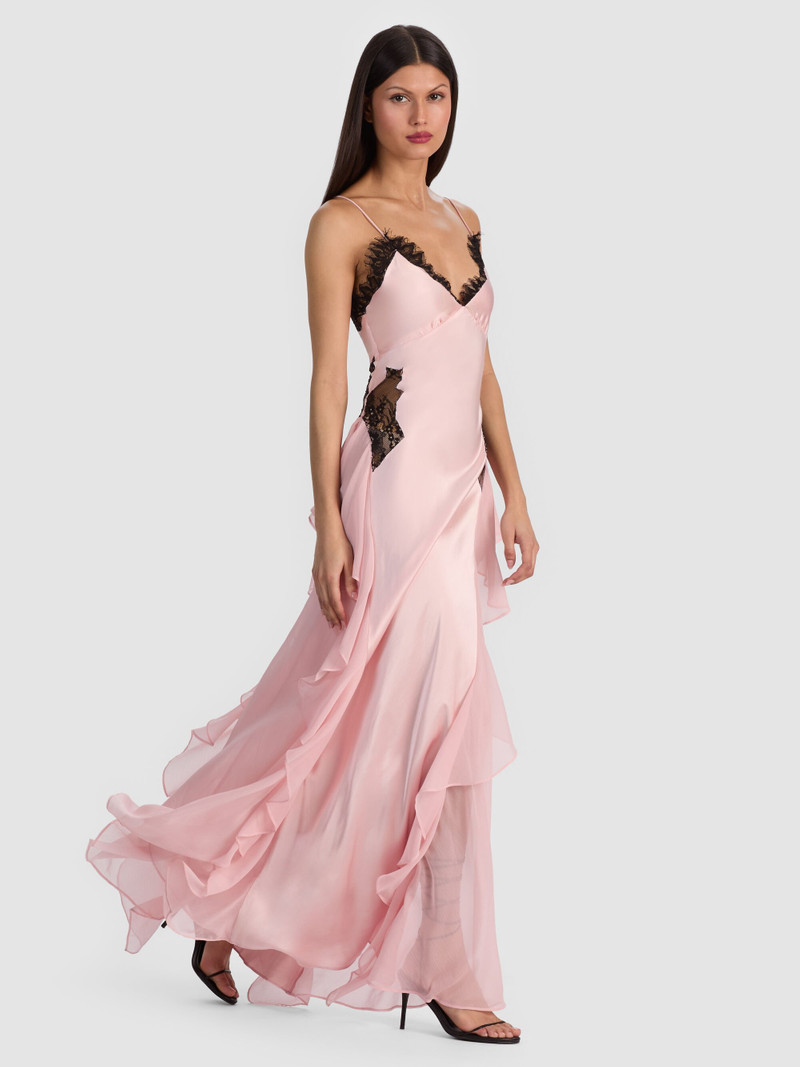 SHELBA RUFFLED GOWN 2