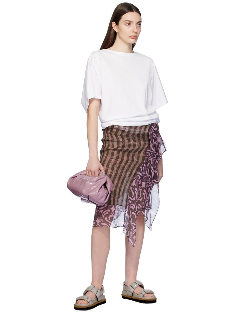 Dries Van Noten Off-White Padded Leather Sandals outlook