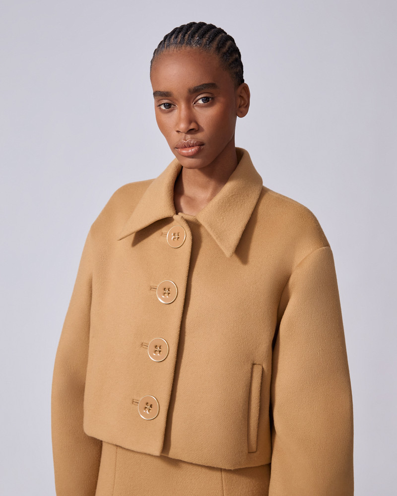 CAROLINA HERRERA Cropped Wool Jacket outlook