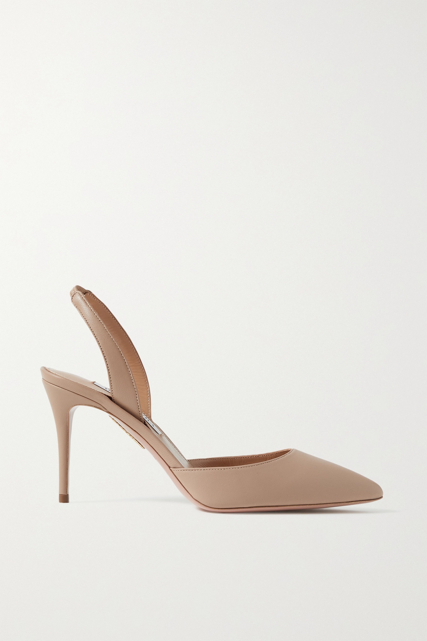 So Nude 85 leather slingback pumps - 1