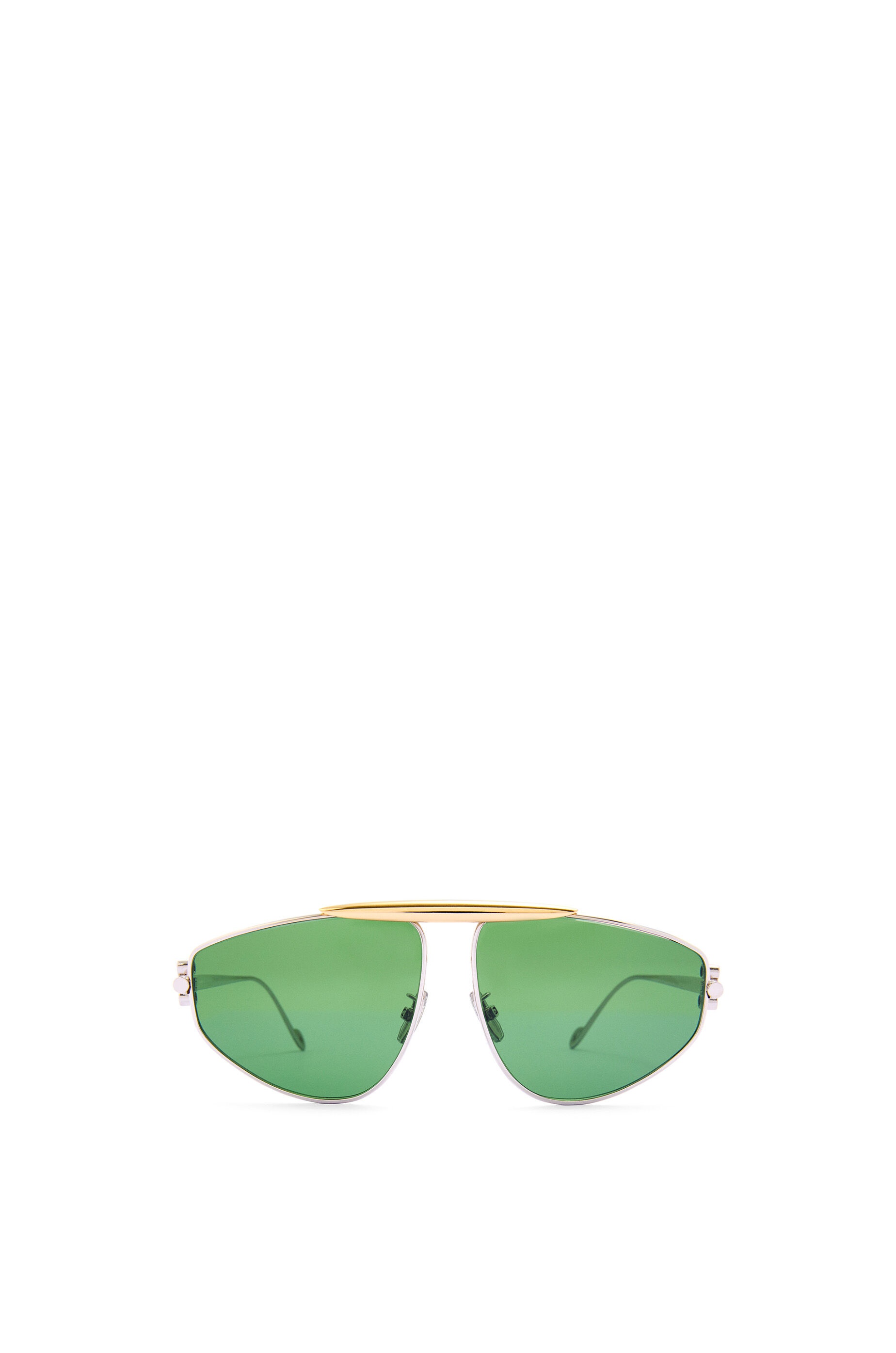 Loewe Spoiler new aviator sunglasses in metal | REVERSIBLE