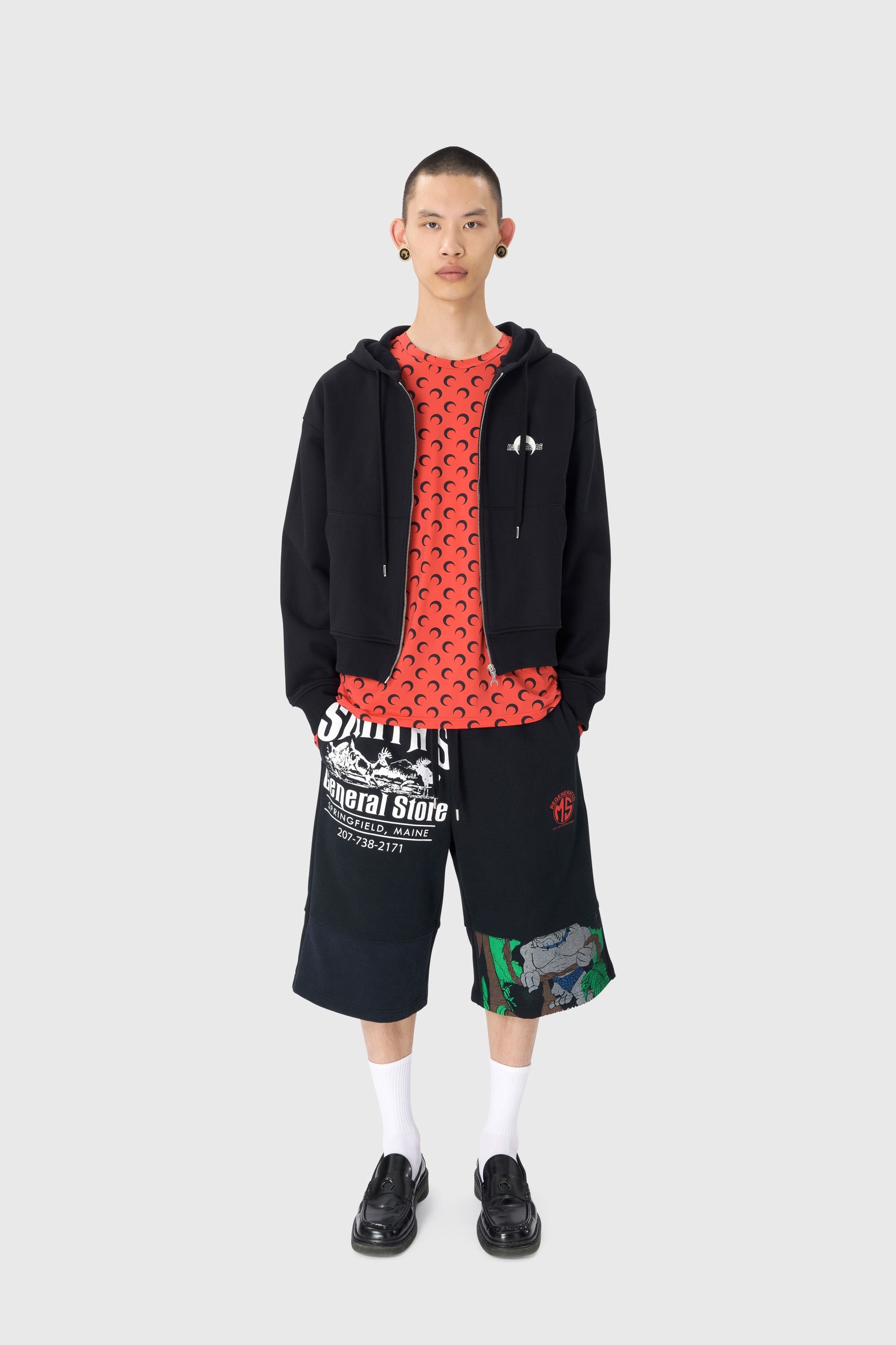 Ms Sport Fleece Zipped Hoodie - 5