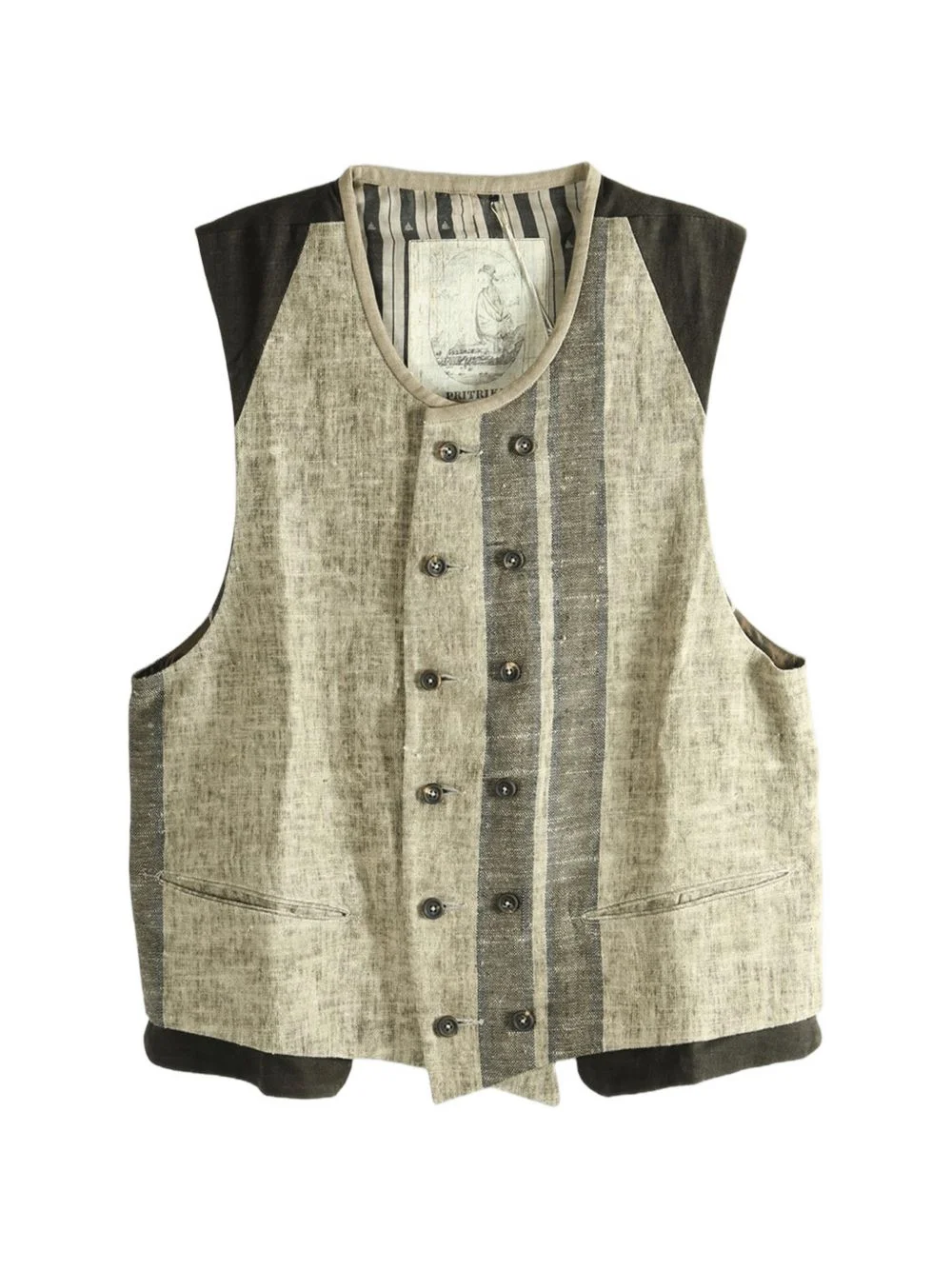 two-tone waistcoat - 1