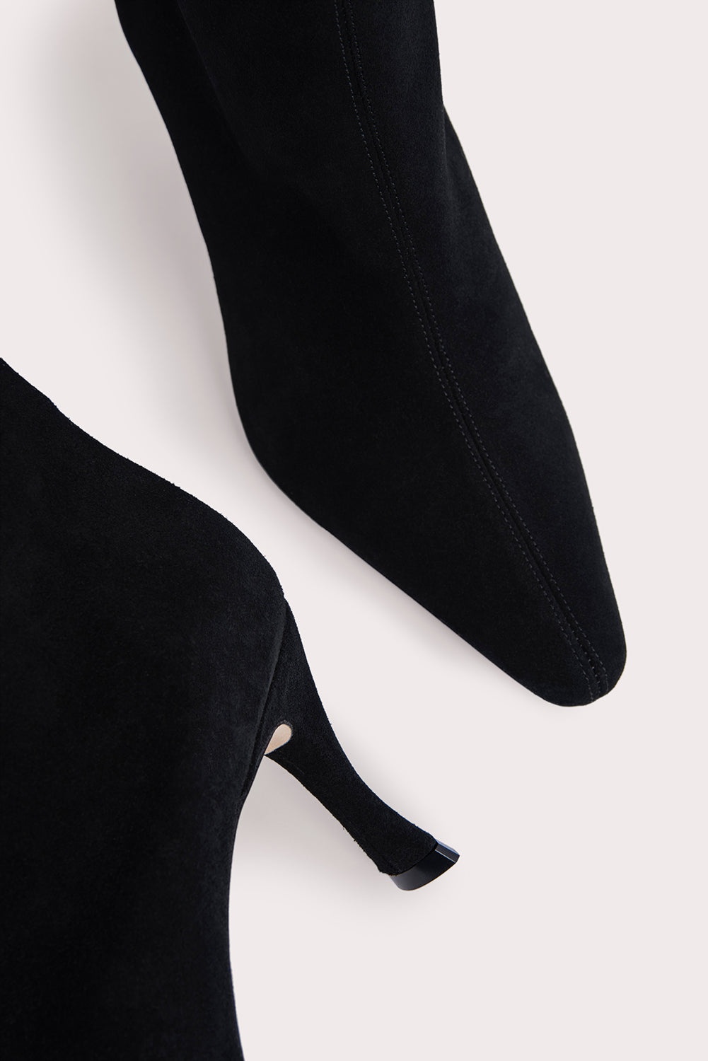 Stevie 42 Black Suede Leather - 4
