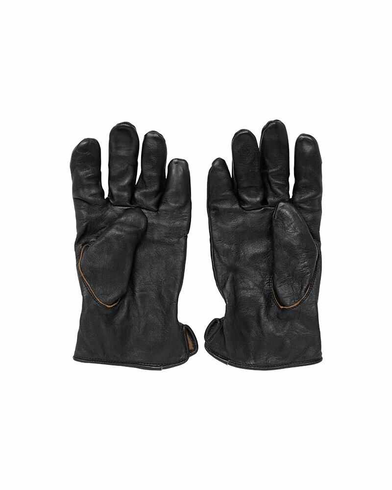 LEATHER GLOVE (IT VEG.H) BLACK - 2