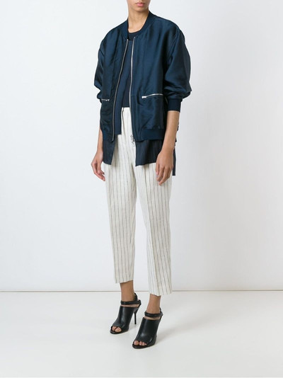 3.1 Phillip Lim layered bomber jacket outlook