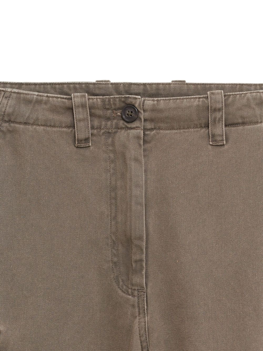 Peak cargo-pocket trousers - 4