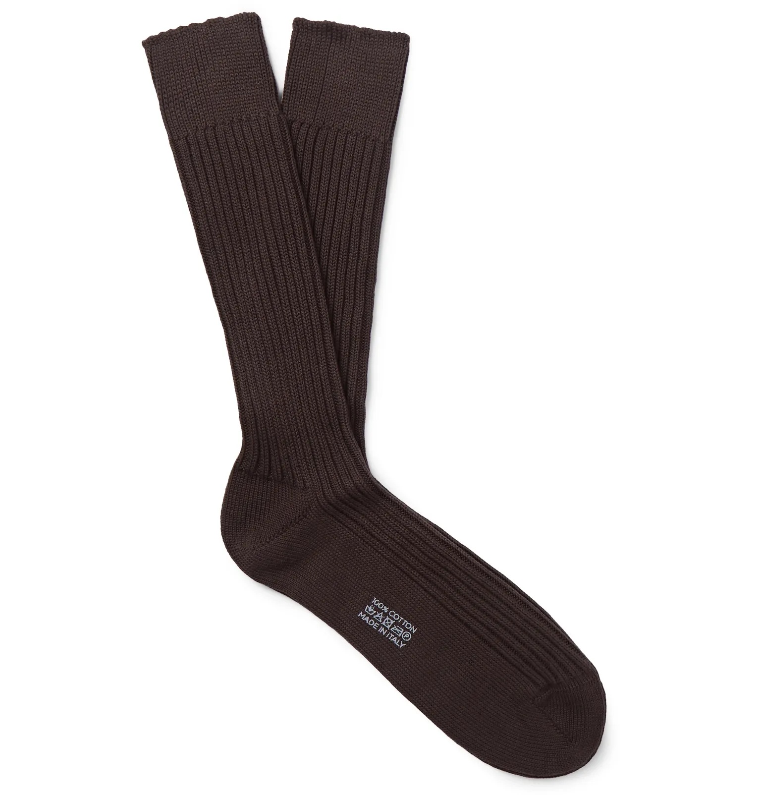 Ribbed Cotton Socks - 3