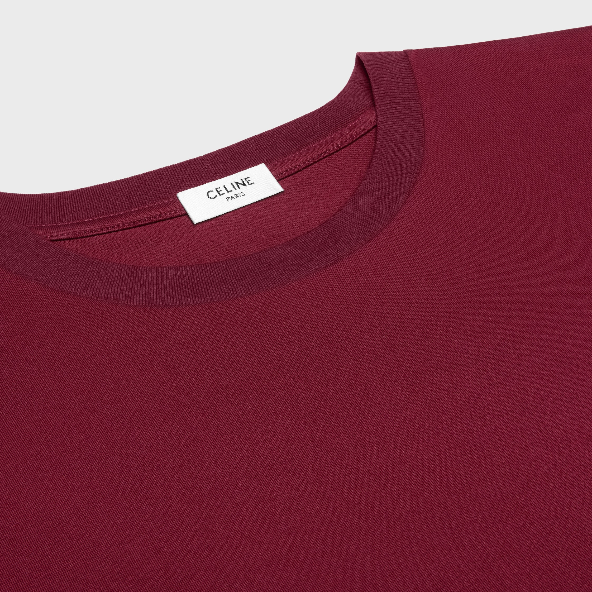 loose triomphe t-shirt in cotton jersey - 3
