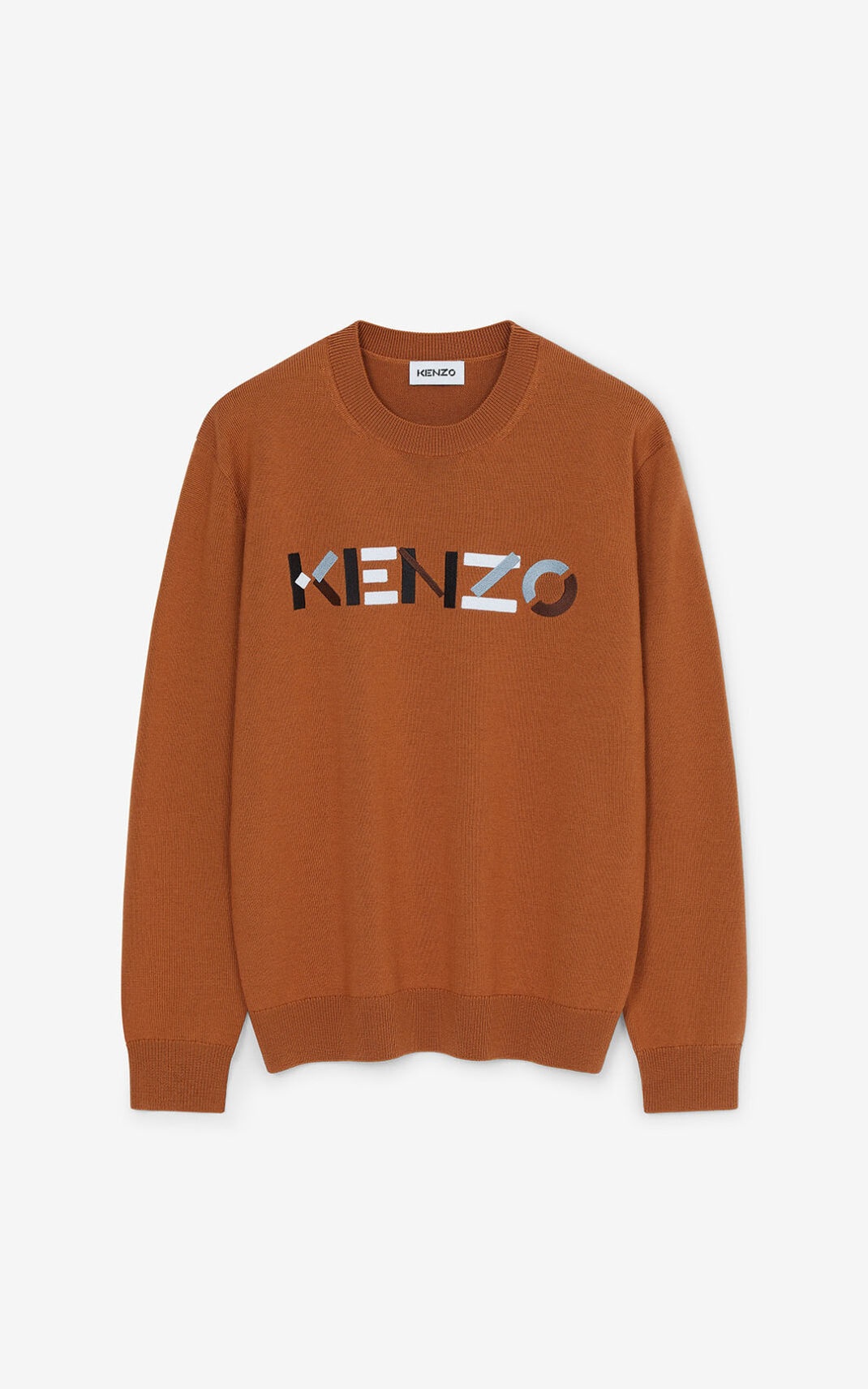 KENZO Logo merino wool jumper - 1