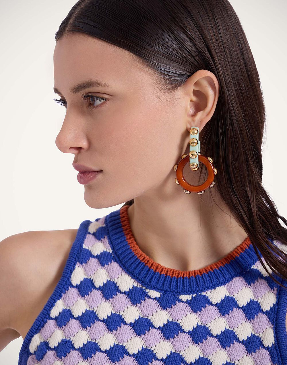 Double Hoop Earrings - 2