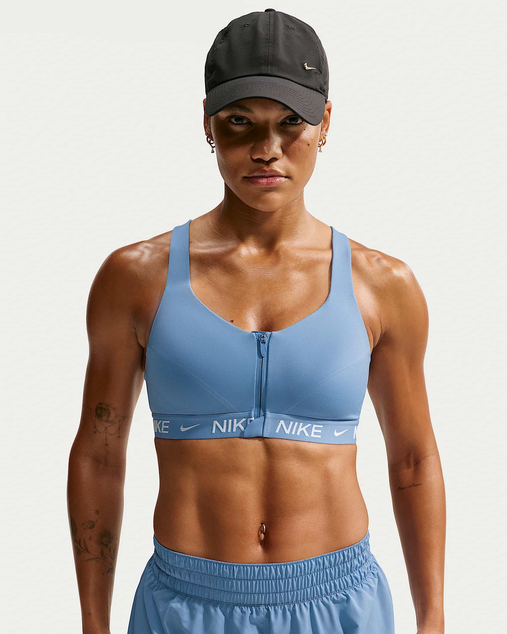 Nike Indy High Support Women's Padded Front-Zip Sports Bra - 1