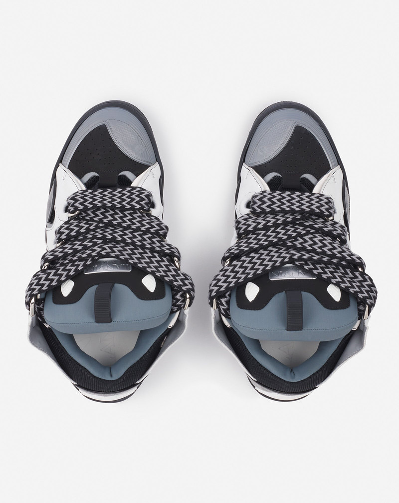 LEATHER CURB SNEAKERS 3