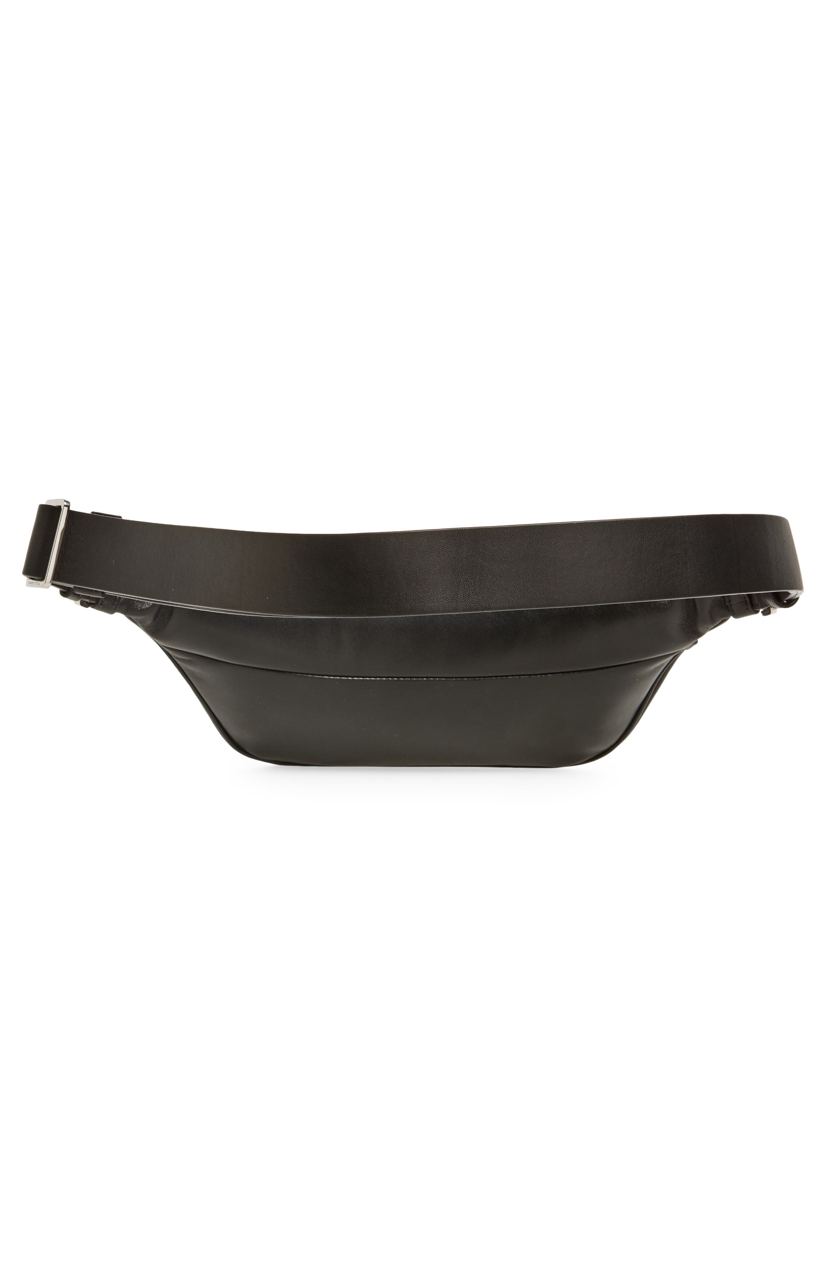 Dolce&Gabbana Leather Belt Bag in 80999 Nero at Nordstrom - 3