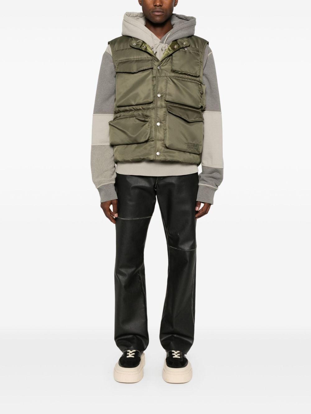 padded cargo gilet - 2