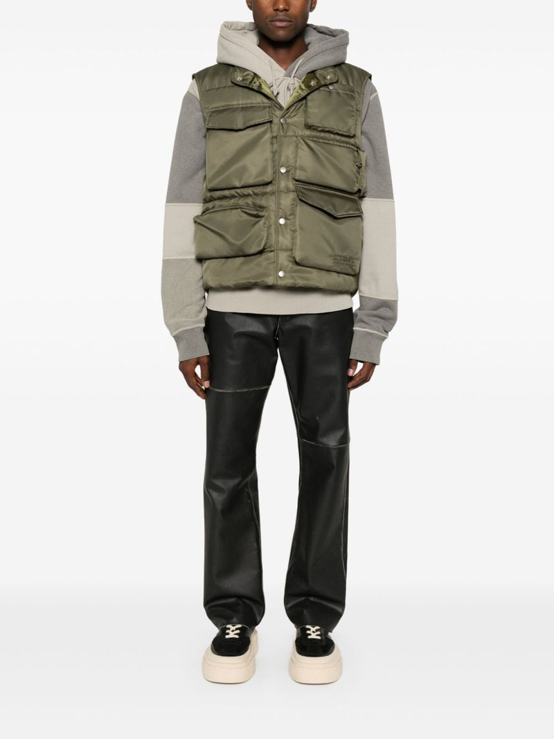 MM6 Maison Margiela padded cargo gilet outlook