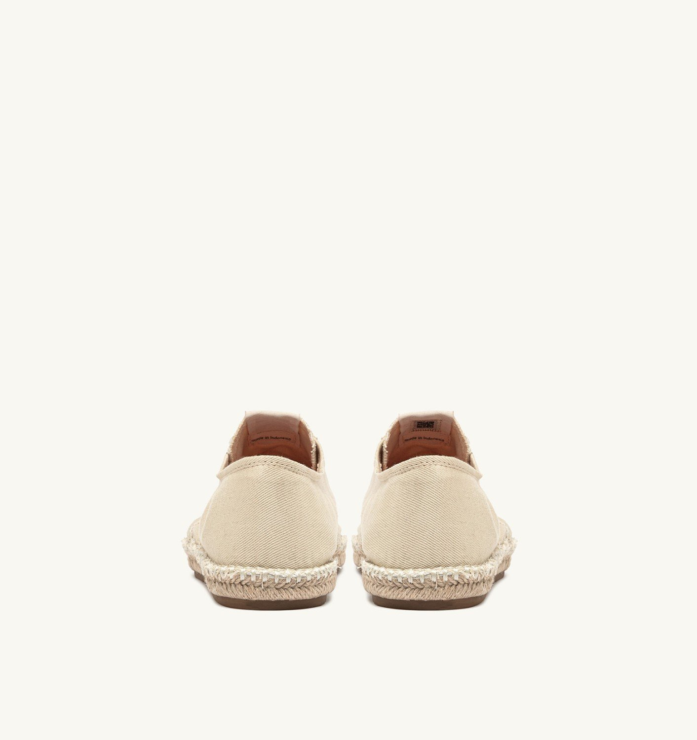 SANDY ESPADRILLES IN IVORY CANVAS - 3