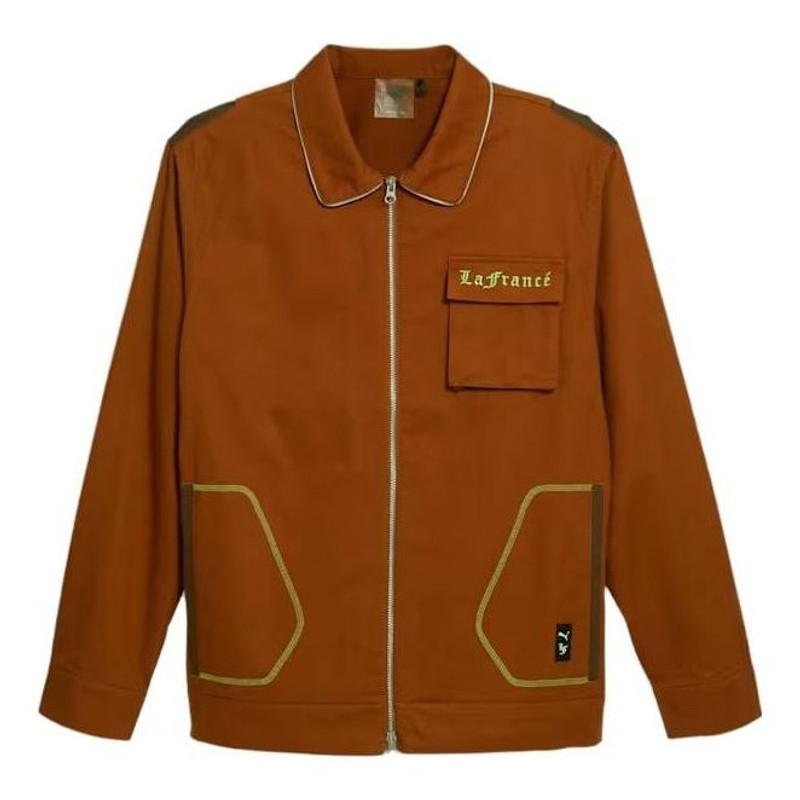 Puma Hoops x LAFRANC Work Jacket 'Tan' 622826-01 - 1