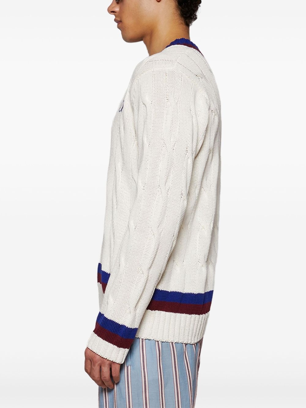Tennis cotton sweater - 3