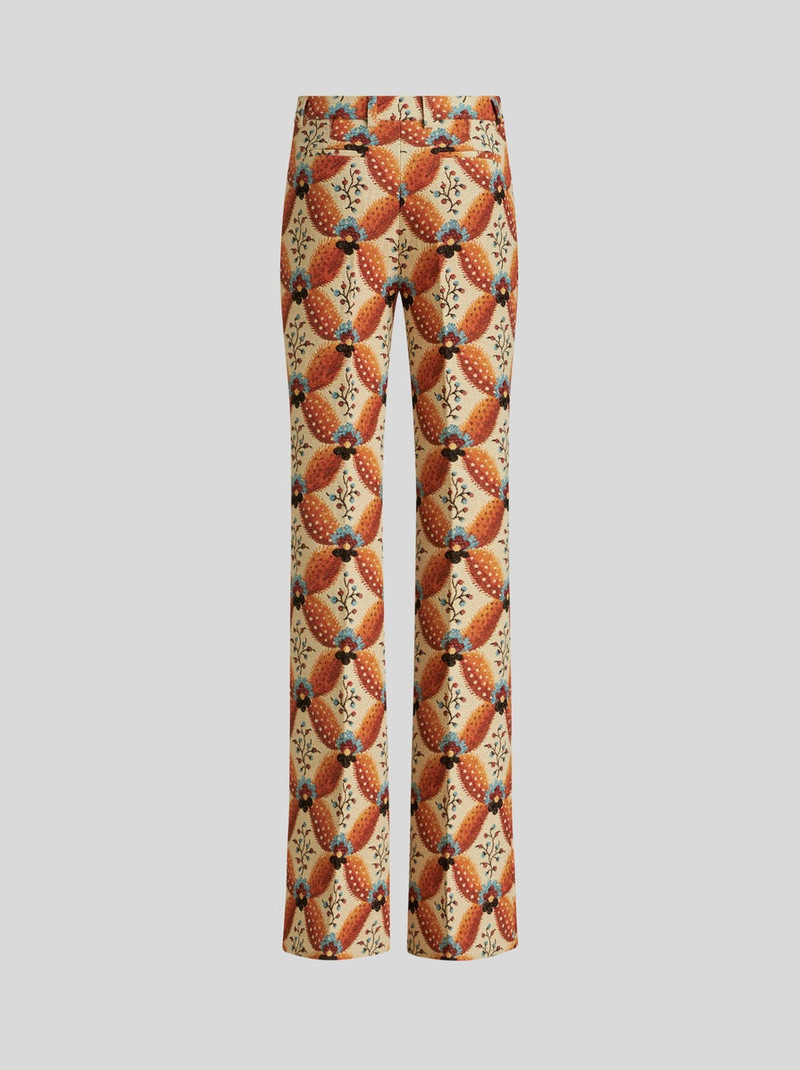 Etro JACQUARD TROUSERS WITH GEOMETRIC DESIGN outlook