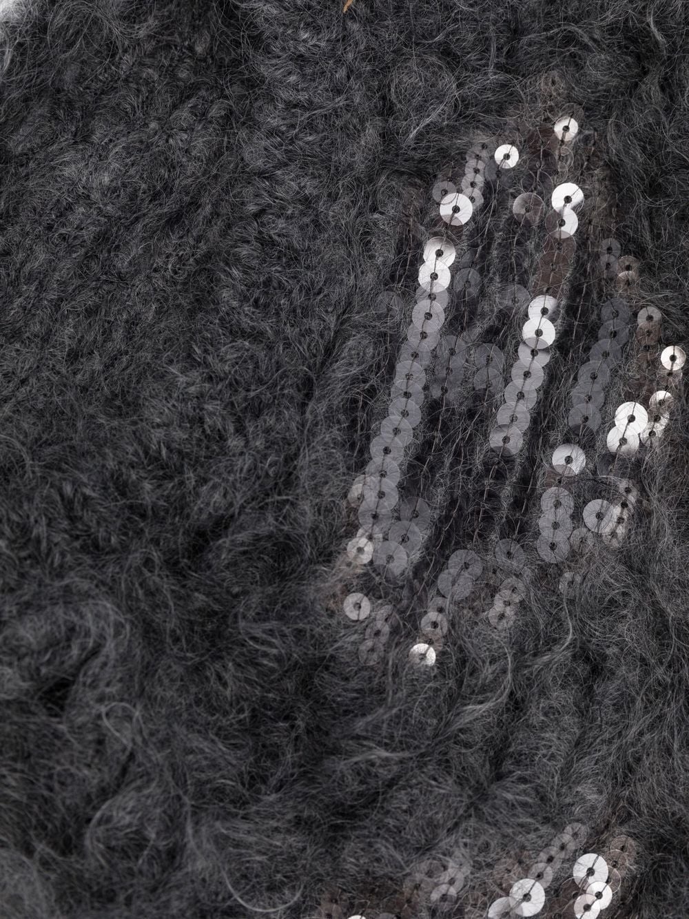knitted embroidered balaclava - 2