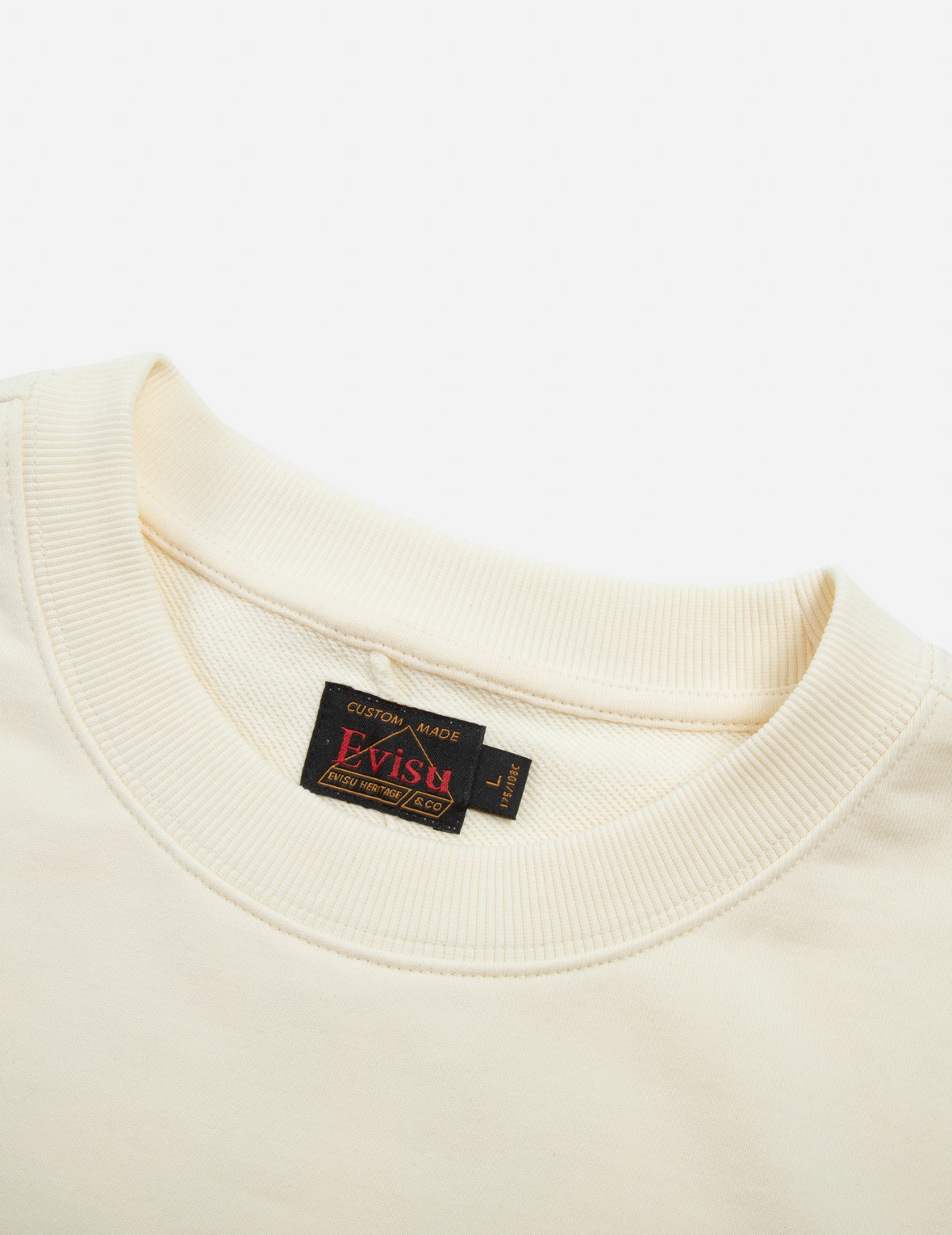 KUMADORI DARUMA PRINT RELAX FIT SWEATSHIRT - 10