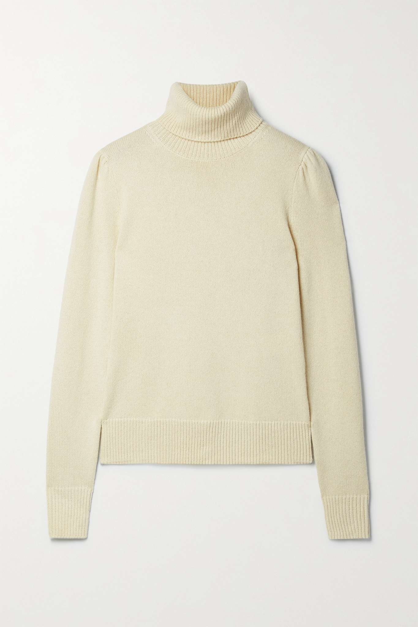 Recycled cashmere turtleneck sweater - 1